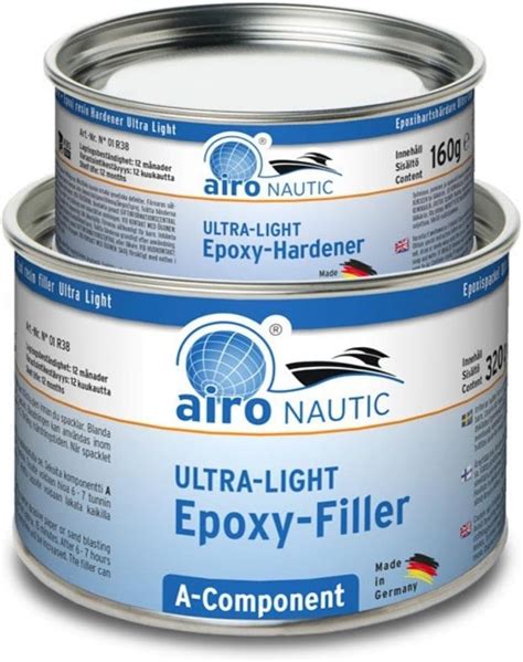 600g Nautic Epoxidharz Spachtel Amazon De Baumarkt