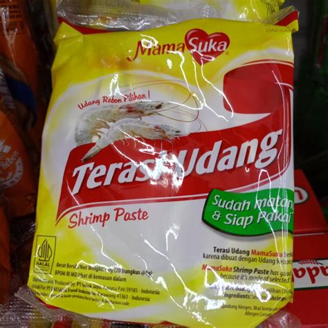 Jual Mamasuka Terasi Udang Matang Shrimp Paste Isi Pcs Gr Shopee