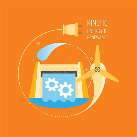 Kinetische Energie Vektor Abbildung Illustration Von Gestaltungsarbeit