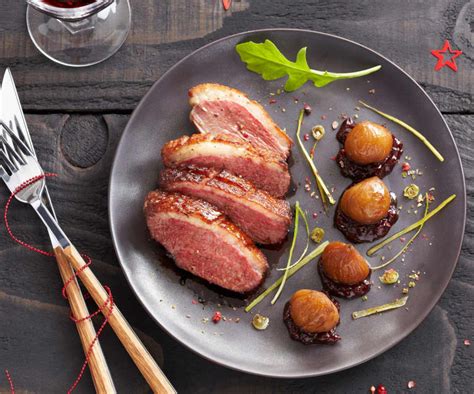 Magret De Canard Aux Ch Taignes Sauce Aux Airelles Cookidoo La