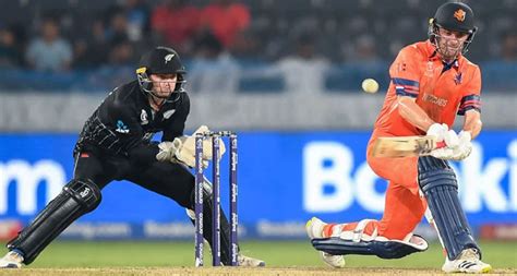 New Zealand Beats Netherlands by 99 Runs in World Cup Match - Cricket ...