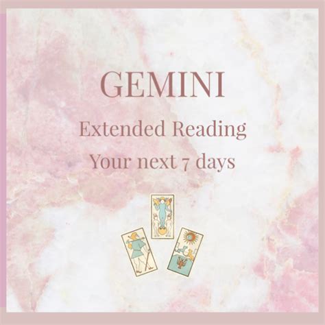 Gemini Extended Reading How Do They Feel About You And What Is Your