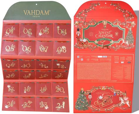 Vahdam Advent Calendar Limited Edition Folding Gift Set