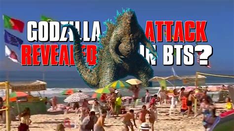 Godzilla Attacks In Godzilla X Kong Set Videos Godzilla X Kong The New Empire Youtube