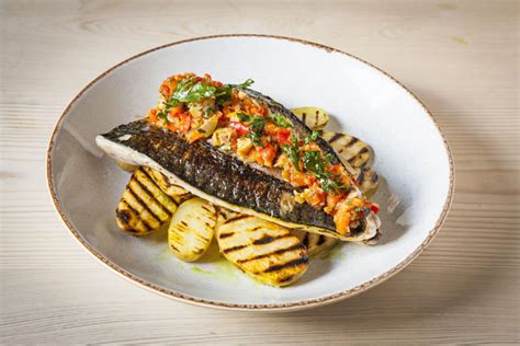 Grilled Mackerel Recipe With Chargrilled Potatoes Great British Chefs