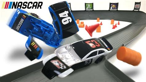 Nascar Adventure Force Crash Racers Figure Track Set Piece Set