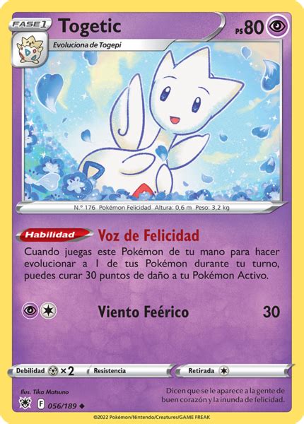 Togetic Resplandor Astral Tcg Wikidex La Enciclopedia Pokémon