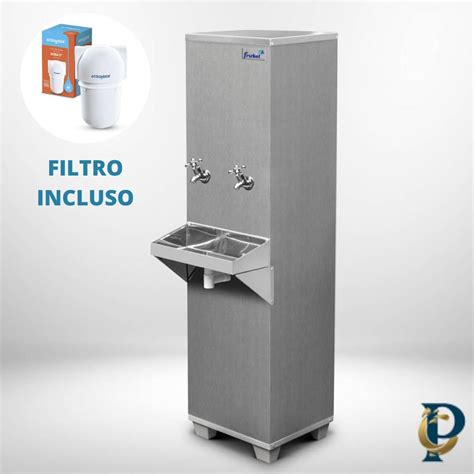 Bebedouro De Gua Industrial L Coluna Filtro Frisbel A O