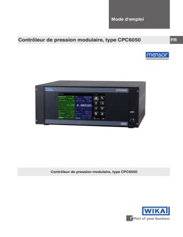 Wika Cpc Mode D Emploi Manualzz