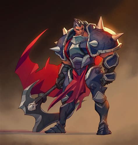 ArtStation Darius Fanart Nicholas Oei Champions League Of Legends