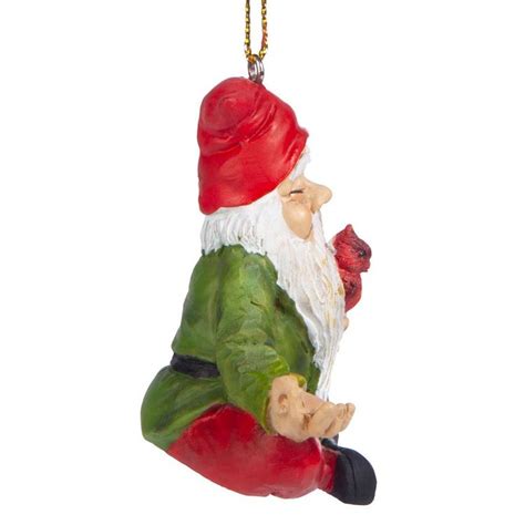 Zen Gnome Christmas Ornament Qm17010 Design Toscano