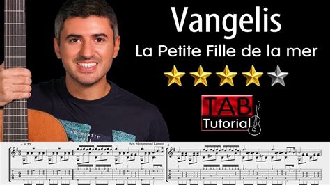 La Petite Fille De La Mer By Vangelis Classical Guitar Tutorial