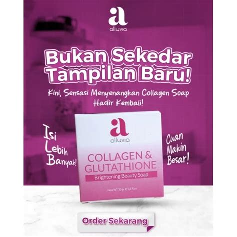 Sabun Collagen Soap Alluvia Original Lazada Indonesia