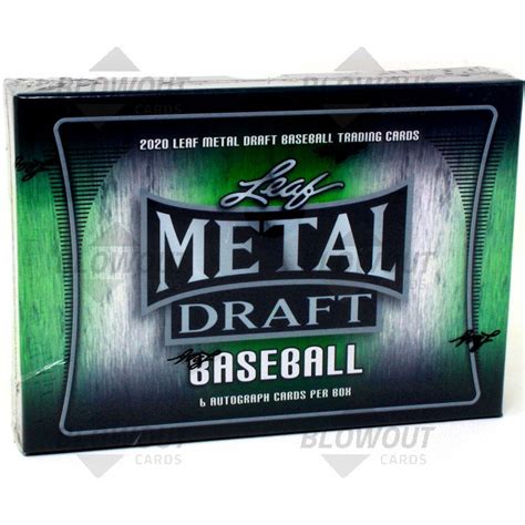 Leaf Metal Draft Baseball Hobby Box