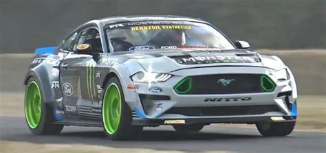 Vaughn Gittin Jr S Ford Mustang Rtr Monster Hp Roush Yates