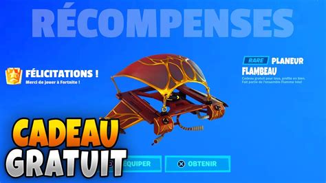 NOUVELLE RECOMPENSES GRATUITE POUR TOUS SUR FORTNITE Cadeaux Dingue