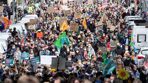 German Protesters Call For Climate Action As Election Nears The New