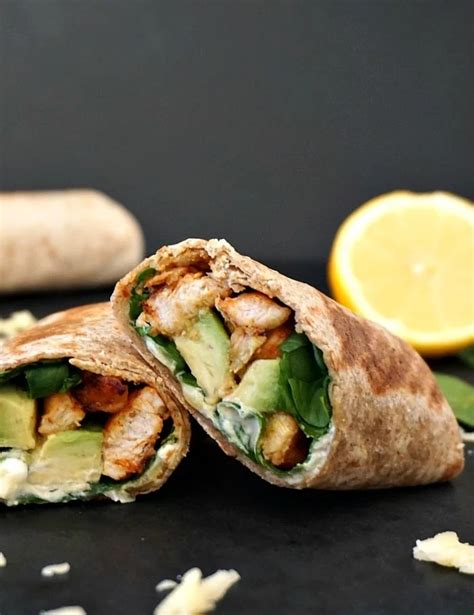 Grilled Chicken Avocado Wrap