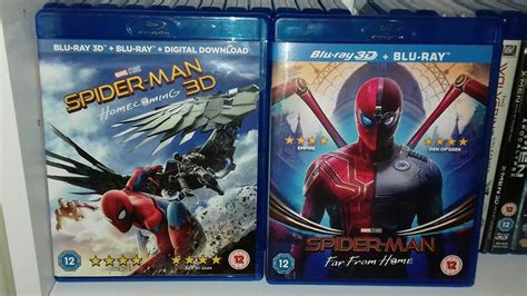 Spider Man Homecoming Far From Home D Blu Ray Review Youtube