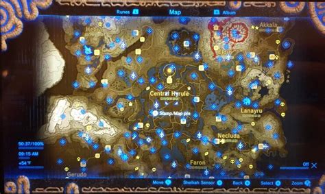 Botw Full Map Shrines