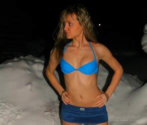 Bikini Model Alane AI Enhanced Photo Gallery