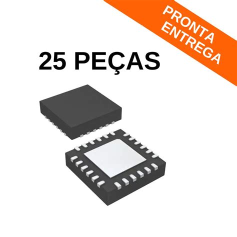 Kit 25 peças Circuito Integrado TPS65020RH QFN 40 SMD Circuitos