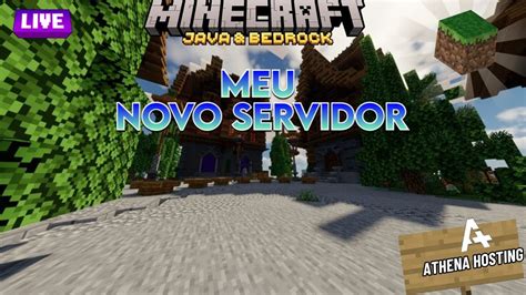 Minecraft No Novo Servidor Survival Jogando Os Inscritos Minecraft