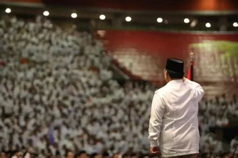 Di Hadapan Ribuan Kader Prabowo Subianto Nyatakan Siap Maju Capres