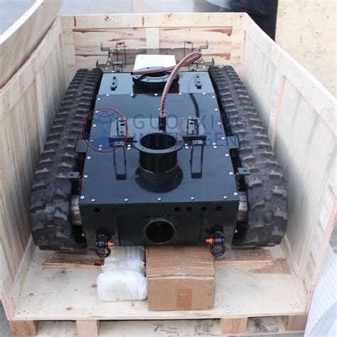 Heavy Duty 300kg Large Tracked Robot Chassis From China Manufacturer