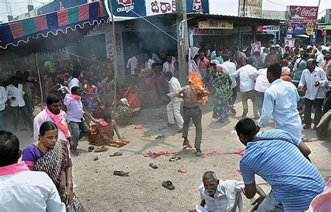 Protests Continue As Trs Ticket Aspirants Step Up Heat The Hindu