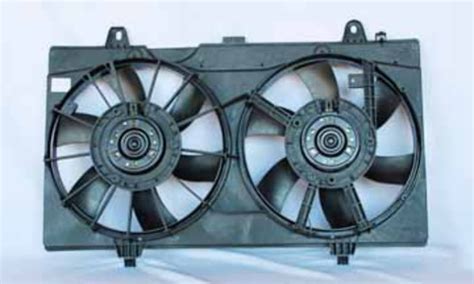 Ventilador Dual Condensador Y Radiador Para Nissan Sentra