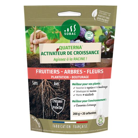 Activateur De Croissance Racinaire QUATERNA Arbres Arbustes Fruitiers