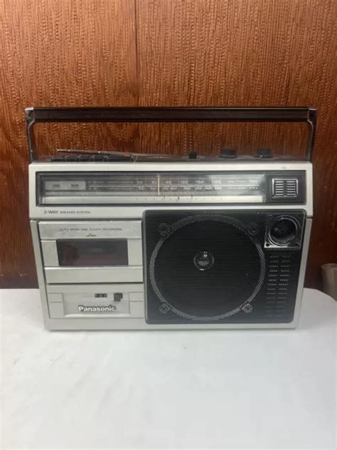 Vintage Panasonic Rx 1740 Radio Cassette Player Boombox Works Great £88