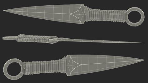 Cuchillo Arrojadizo De Combate Usado Modelo D Ds Blend C D