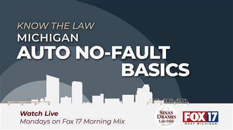 Michigan Auto No Fault Law Basics Know The Law Youtube