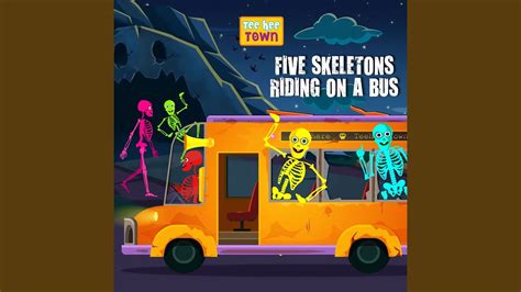 Five Skeletons Riding On A Bus Youtube Music