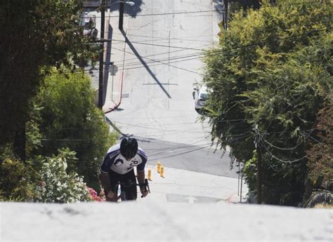 Baxter Street Los Angeles Cycling The Steepest Streets In The World