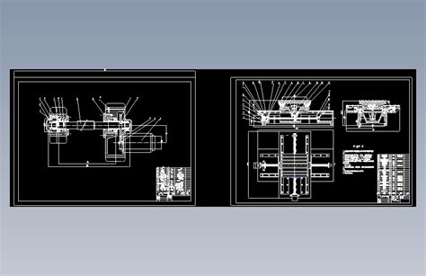 Xy数控工作台结构及控制系统设计autocad 2000模型图纸下载 懒石网