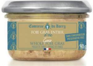 Bloc De Foie Gras Doie Du Sud Ouest De La France Comtesse Du Barry