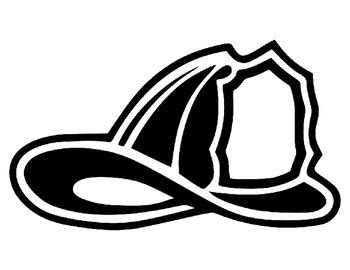 Firefighter Hat Template Firefighter Helmet Template Firefighter Coloring