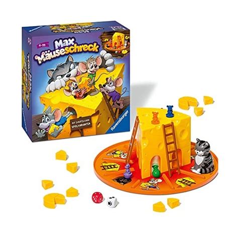 Ravensburger Jeu pour Enfants 24562 Répulsif de Souris Max Jeu