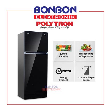 Jual Polytron Kulkas Pintu Prw Vx Prw Vx Inverter Shopee