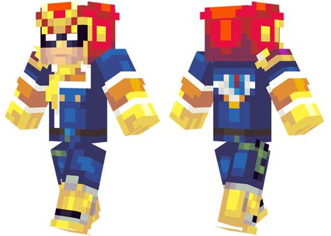 Captain Falcon Minecraft Skins