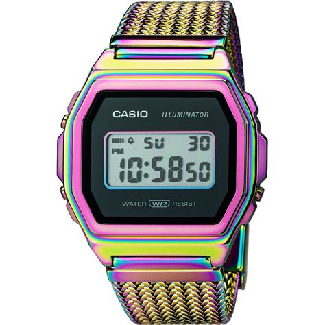 A1000prw 1er Casio Vintage Iconic Rainbow