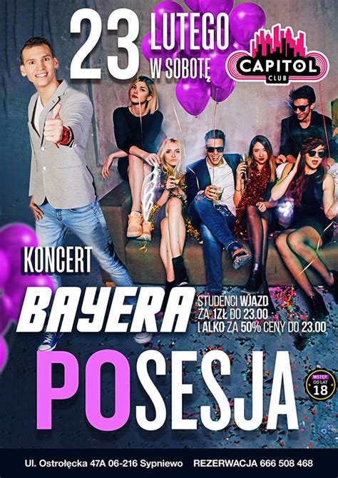 Koncert Club Capitol Bayera 23 02 2019 Disco Polo Info