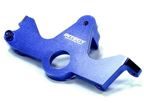 Integy Rc Toy Model Hop Ups T Blue Billet Machined Motor Mount Block