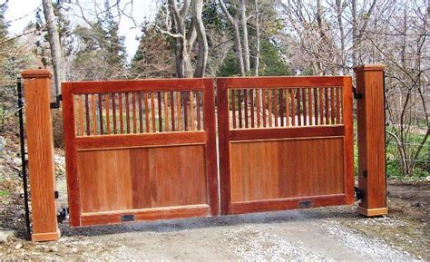 Westchester Automated Gate LLC Home Page Wood Gate Wood Gates