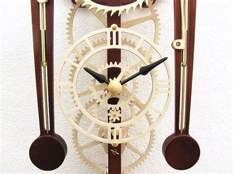 Sextus Wooden Clock Kit Etsy