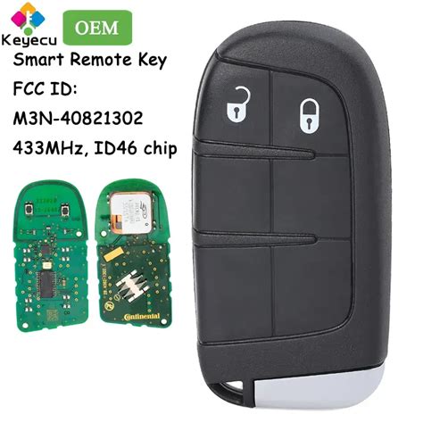 Keyecu Oem Smart Proximity Remote Car Key With Buttons Mhz Id