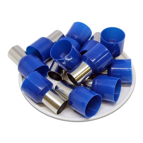 Ad500012 1 Awg 12mm Insulated Ferrules Blue Ferrules Direct